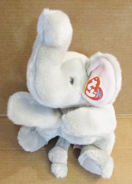 Righty Grey Elephant<br>Ty Beanie Buddy<br>(Click on picture-FULL DETAILS)<BR>